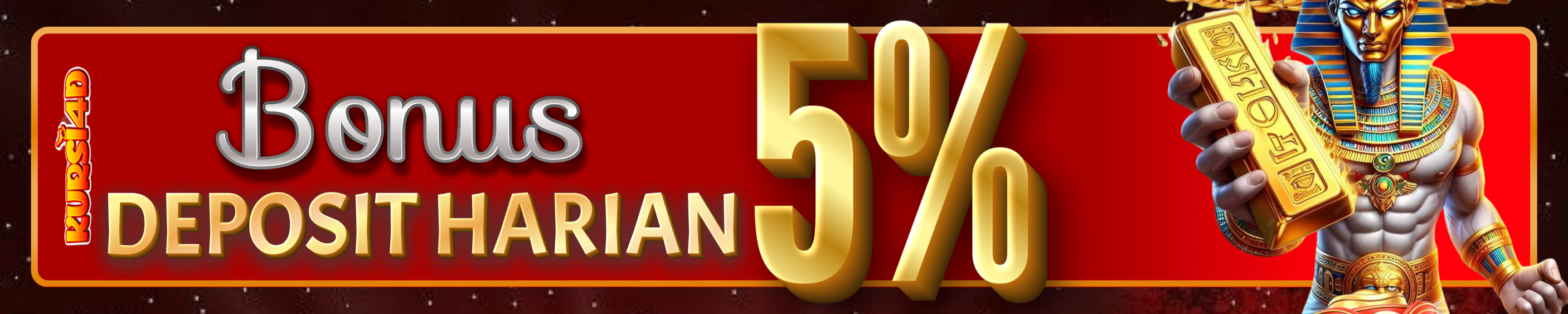 BONUS HARIAN 5%