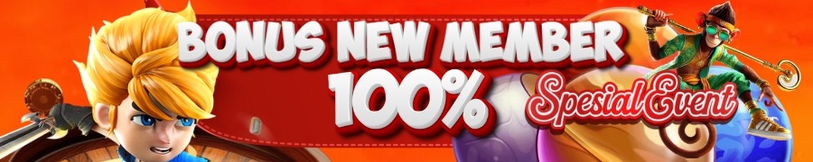 BONUS NEW MEMBER 100%