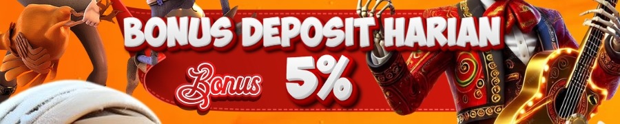 BONUS HARIAN 5%